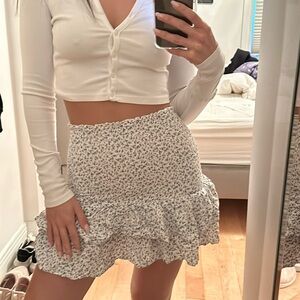 Ruffle skirt from Garage